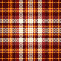 Tartan plaid pattern with texture and warm color.
