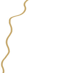 Isolated transparent background png gold element for graphic design