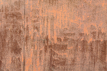 Old rusty and battered metal background.