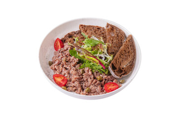 Minced meat with chickpeas