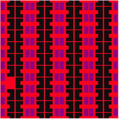 Seamless vector background with repeat pattern. multicolored  mosaic. Perfect for fashion, textile design, cute themed fabric, on wall paper, wrapping paper, fabrics and home decor.