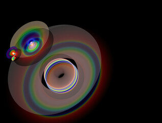 Imaginatory fractal abstract background Image