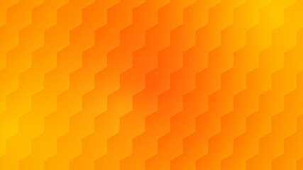 hexagons gradient orange background. vector orange wallpaper