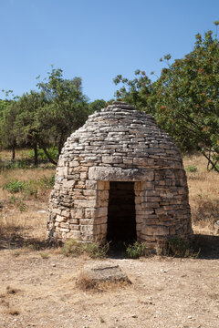 Une borie construction en pierre pour les bergers d'autrefois