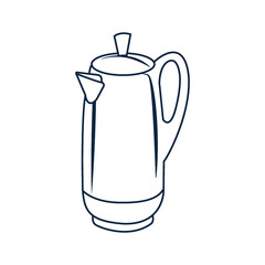 Coffee, italian, maker, percolator icon