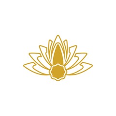 Beauty vector lotus icon