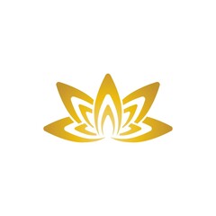 Beauty vector lotus icon