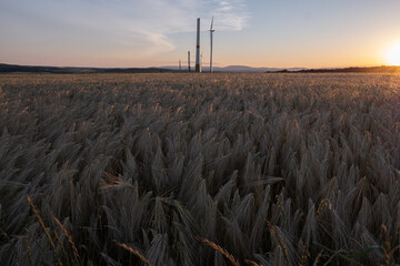 windräder, wind turbines Bavaria
