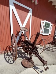 Vintage farm equipment