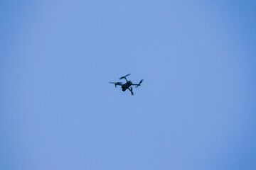 unmanned aerial vehicle. quadrocopter