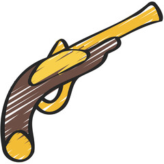 Pirates Pistol Icon
