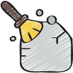 Archaeology Rock Icon