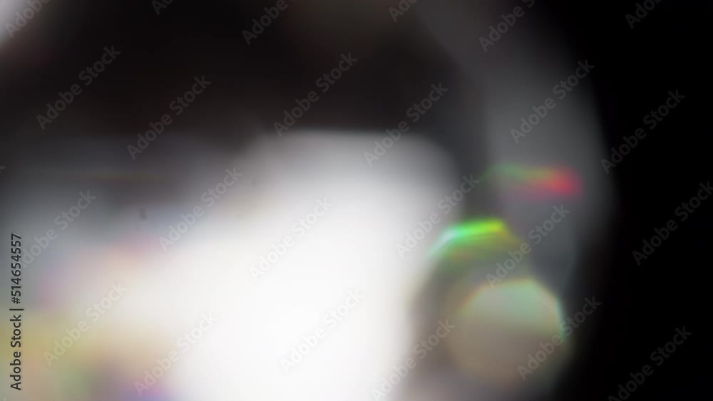 Wall mural blurred shiny crystal object for background and transition