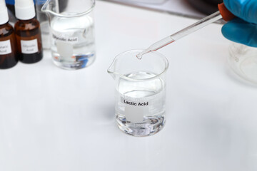 Lactic Acid is a chemical ingredient in beauty product