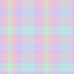 Rainbow Pastel Plaid textured Seamless Pattern