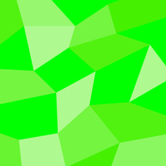 Green polygon background & textures