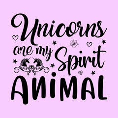 Unicorn SVG Design