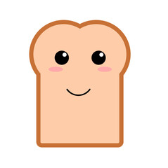 Bread slice illustration