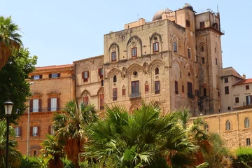 Foto op Plexiglas Palermo, Sicily (Italy): Norman Palace (Palazzo dei Normanni) the Royal Palace © Walter Cicchetti