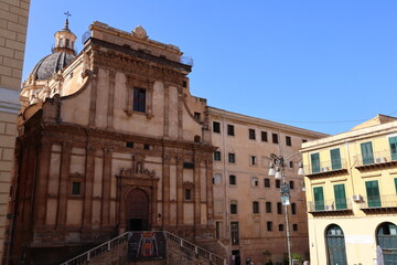 Palermo, Sicily (Italy): Saint Catherine of Alexandria Church (Santa Caterina d'Alessandria)