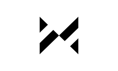 Letter M logo icon vector