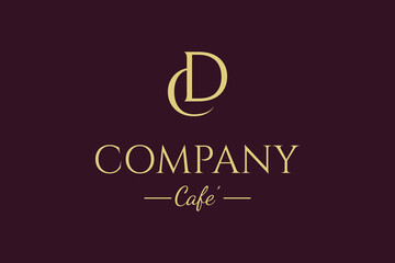 Cd dc food restauran logo