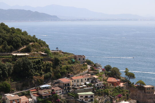 Beautiful Landscape near Erchie, Salerno, italy. 