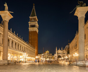 Naklejka premium Marcus Platz bei Venedig