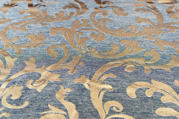 beautiful fabric background with streaks of pastel color