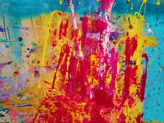 COLOR ABSTRACT ACRILICS PAINT FOR BACKGROUND