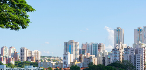 Fototapeta na wymiar Landscape city (Ribeirao Preto - Sao Paulo - Brazil)