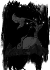 A hitherto unknown flower living in darkness