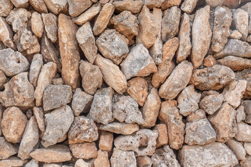 background of old historic rural wall in Spain