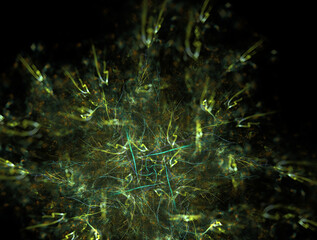 Imaginatory fractal abstract background Image