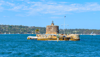Fort Denison in the Sydney Harbor