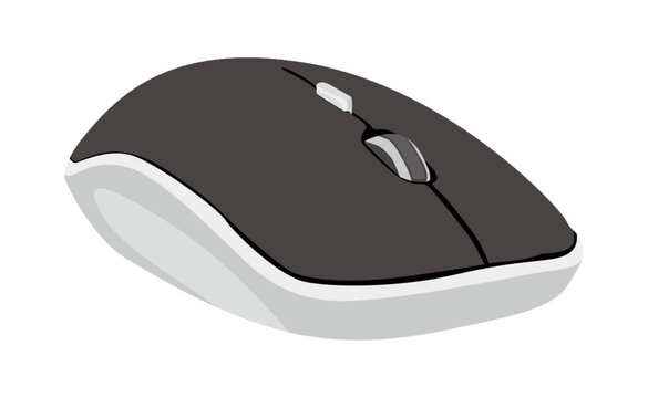 computer mouse vector