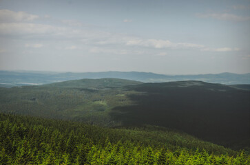 view of the mountains, field, table mountains