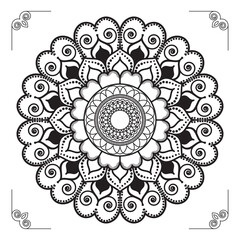 Creative, Modern, Abstract and Professional Luxury Ornamental Mandala Background Design or Pattern Design Vector