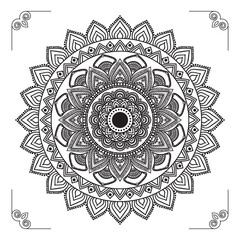 Creative, Modern, Abstract and Professional Luxury Ornamental Mandala Background Design or Pattern Design Vector