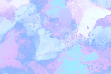 背景素材_水彩テクスチャ_水色