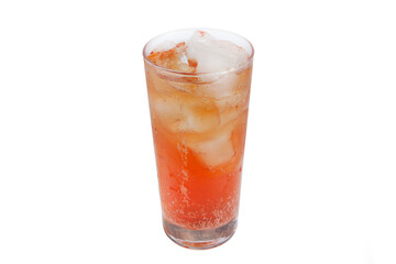 Colorful and iced cocktail