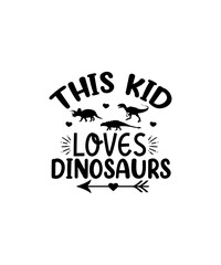 Dinosaur SVG, Dinosaur Vector, Dinosaurs Clipart, Baby Dinosaur Svg, Jurassic Clipart, T-rex Clipart, Dinosaur Bundle svg for Cricut