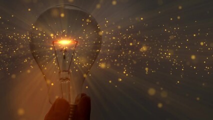 creative idea.Concept of idea and innovation	