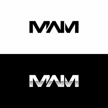 Unique Monogram MWM symbol Logo Design