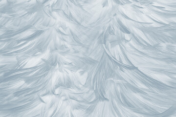 white baby blue feather wooly pattern texture background