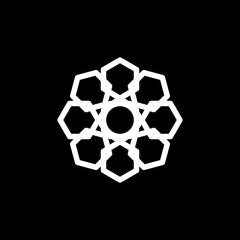 Fototapeta premium simple abstract modern logo design template