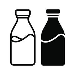 Dairy icon. milk sign. vector illustration