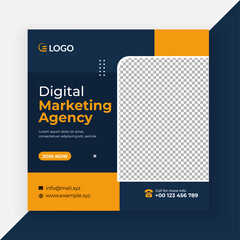 Digital Marketing Corporate Social Media Post banner Template