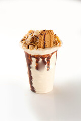 
The lotus smoothie with chocolate