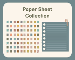 Bank Paper Sheet Collection